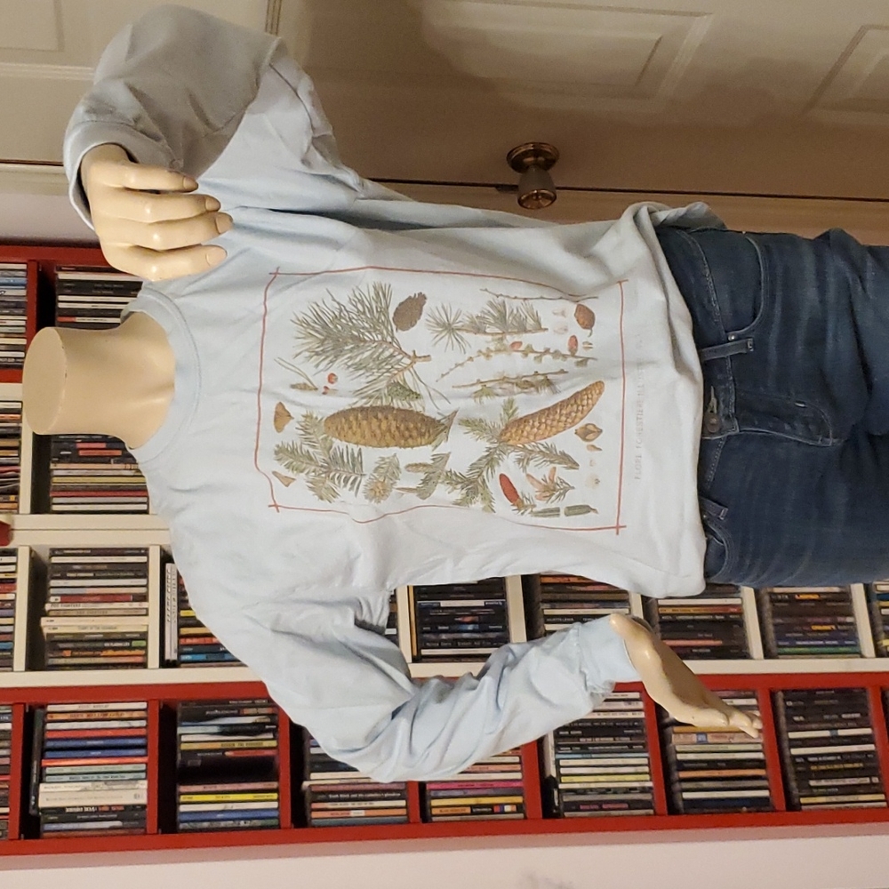 Pine Cone Illustration Shirt